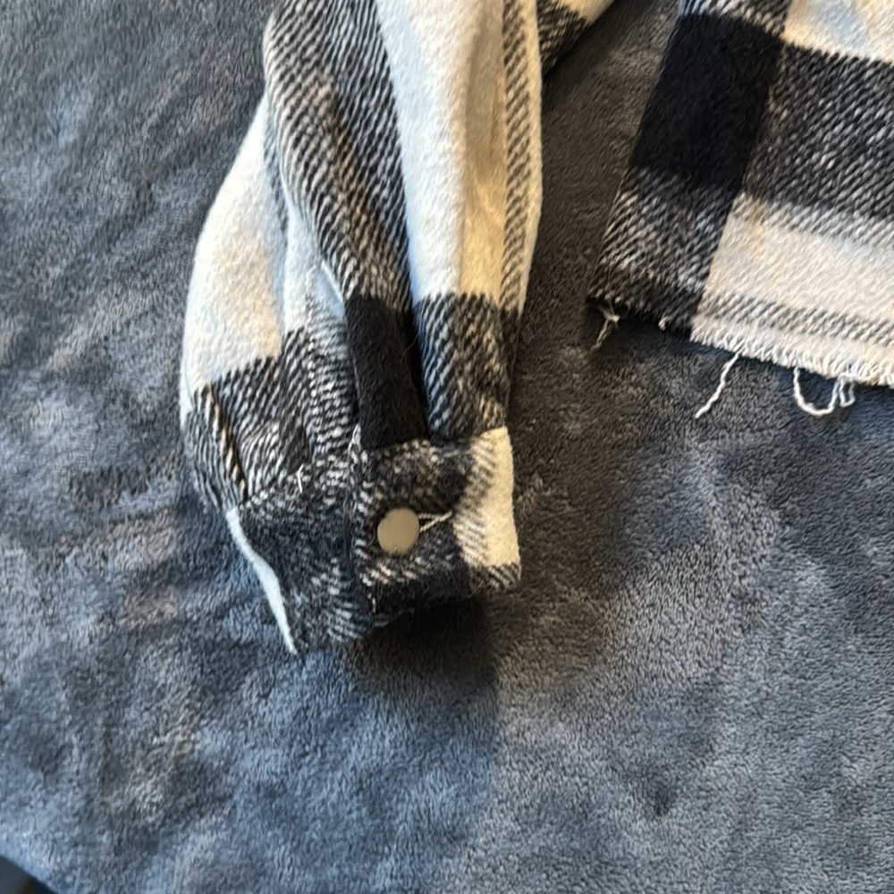 cropped plaid jacket - Picture 5 of 6